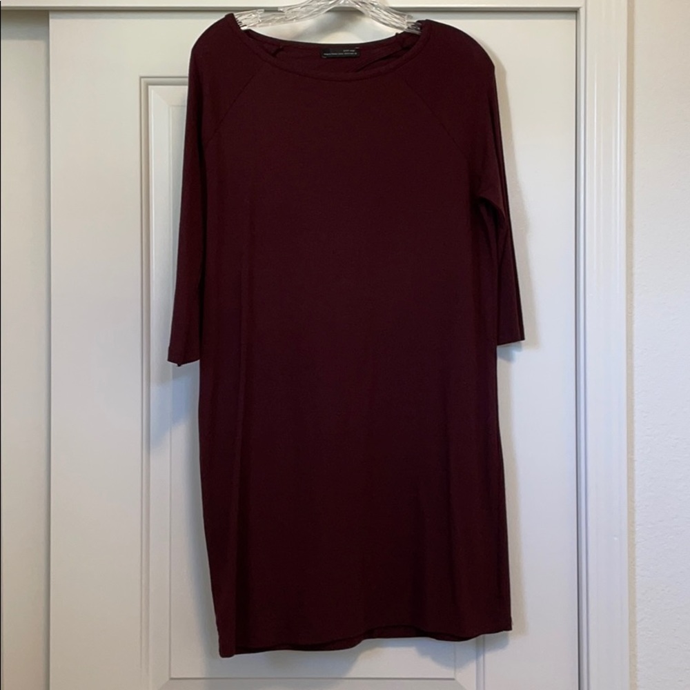 Zara knit raglan dress size S
